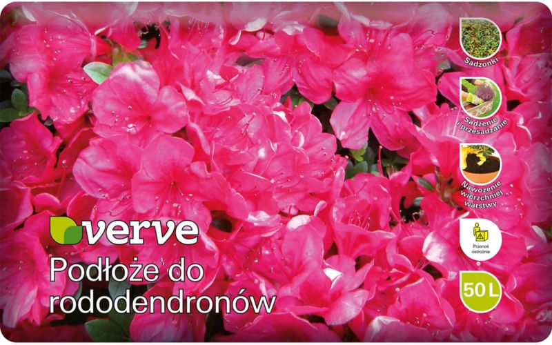 Podłoże do rododendronów Verve 50 l