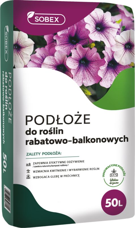 Podłoże do roślin rabatowo-balkonowych 50 l