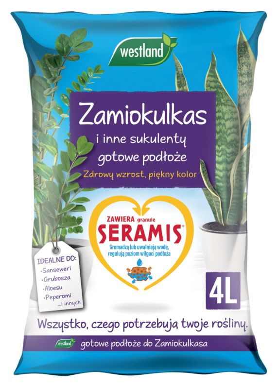 Podłoże domowe Zamiokulkas Westland 4 l