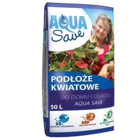 Podłoże kwiatowe Aqua Save 50 l