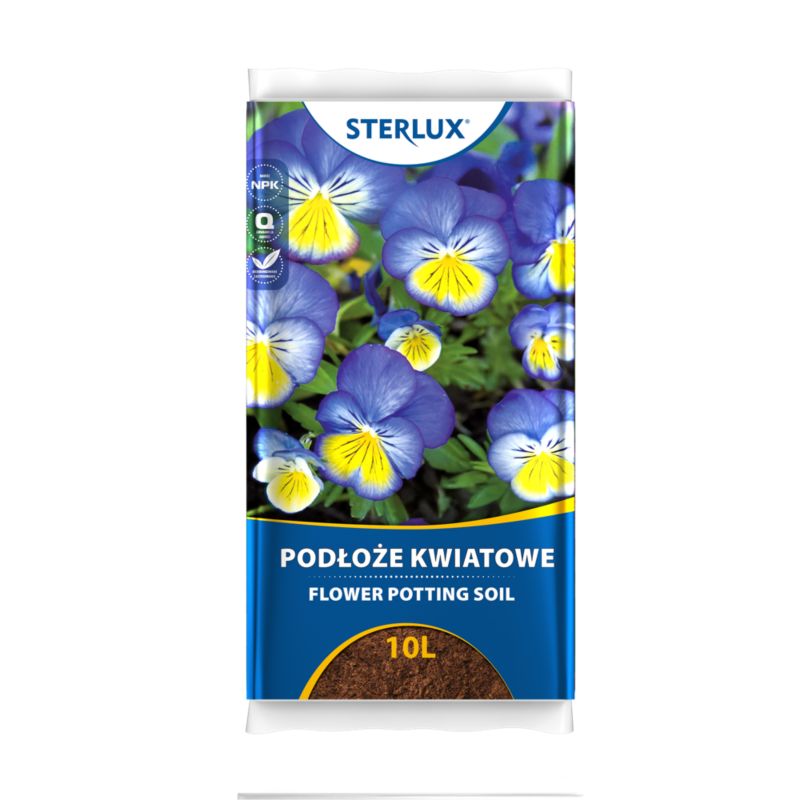 Podłoże kwiatowe Sterlux 10 l