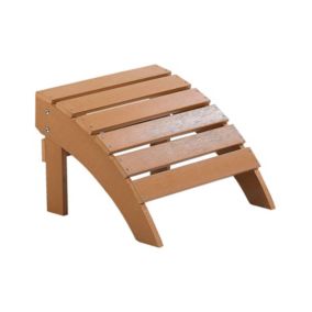 Podnóżek ogrodowy Adirondack Jasne drewno 1 szt.