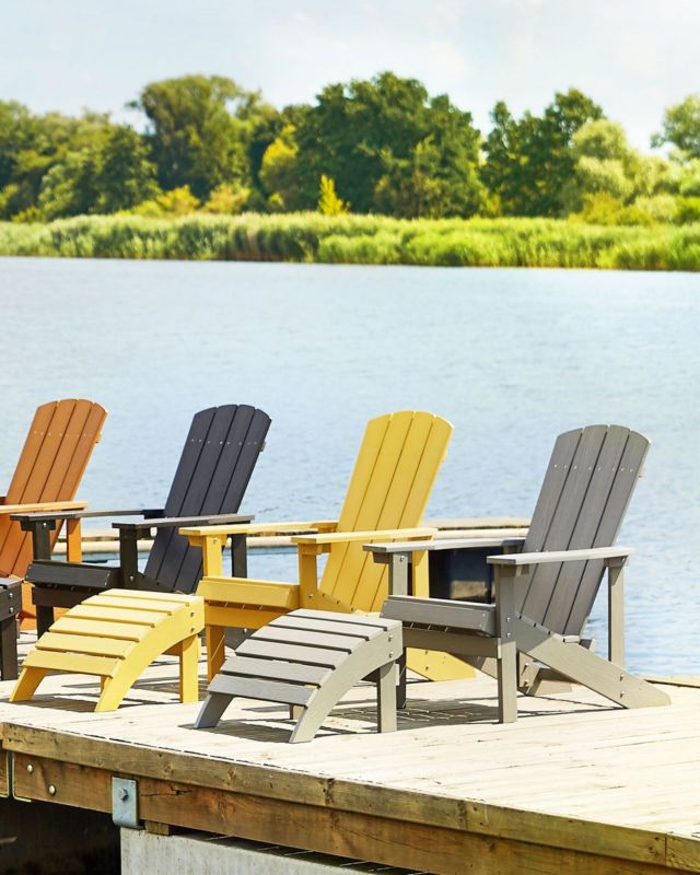 Podnóżek ogrodowy Adirondack Turkusowy 1 szt.