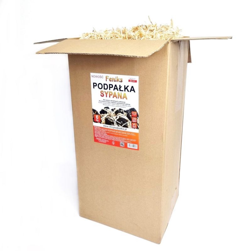 Podpałka rozpałka Sypana Feniks 6 kg 1 op.