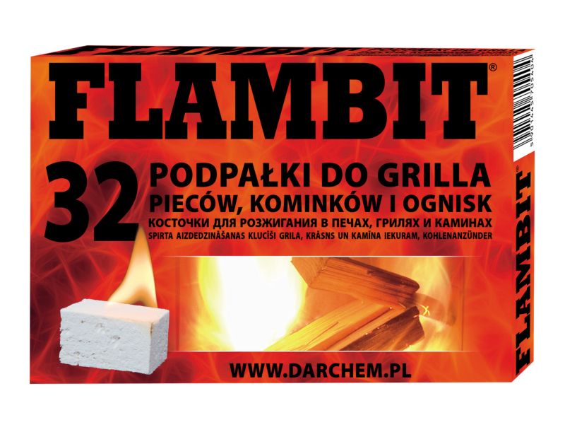 Podpałka biała 32 kostki