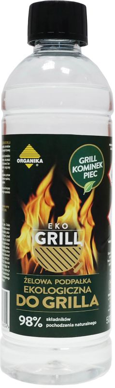 Podpałka ekologiczna do grilla Organika żelowa 0,5 l