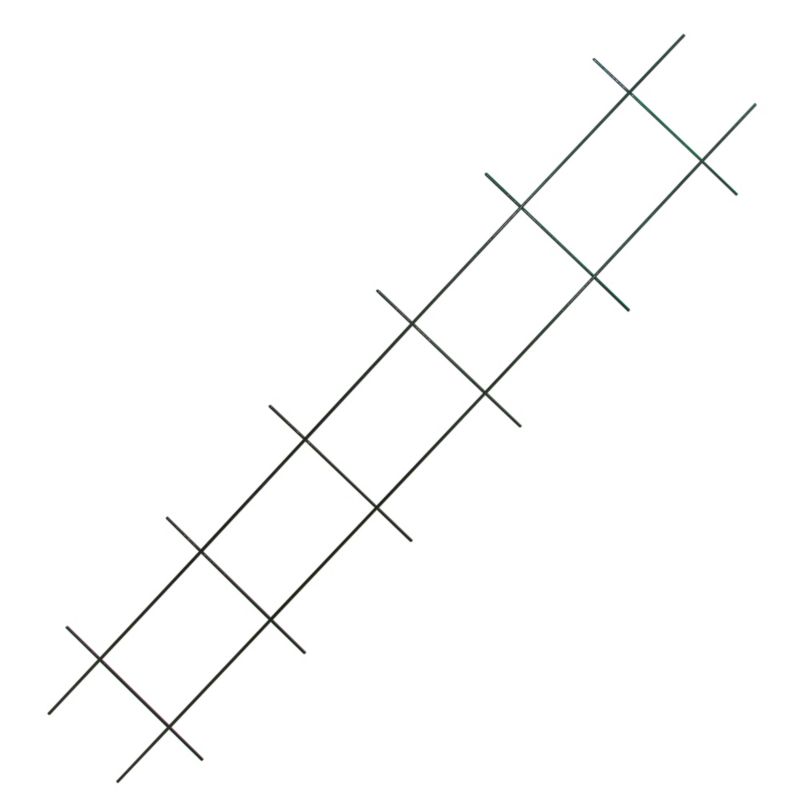 Podpora do roślin 4iQ Group kratka zielona prosta 30x150 cm 1 szt.
