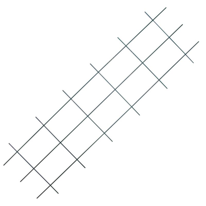 Podpora do roślin 4iQ Group kratka zielona prosta 45x150 cm 1 szt.