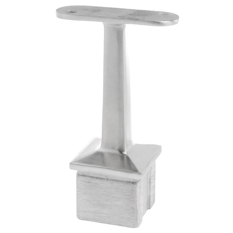 Podpora poręczy PINOX stała do słupka 40x40 mm - stal nierdzewna H 8 1 mm (Satyna)  1 szt