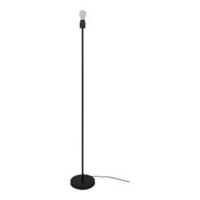 Podstawa lampy podlogowej GoodHome Willet 1 x E27 czarna