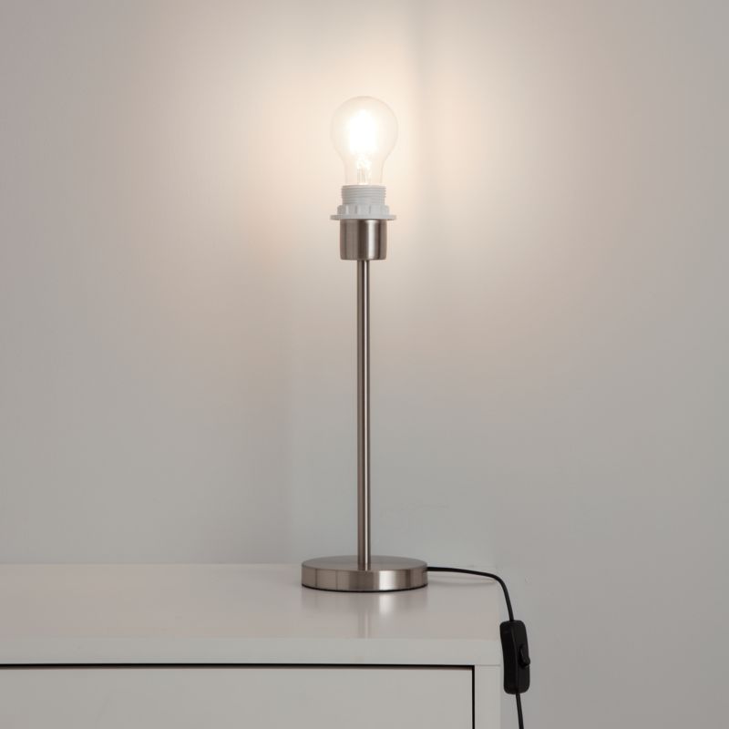 Podstawa lampy stołowej GoodHome Giuterne E27 chrom