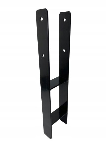 Podstawa Słupa Domax Wspornik,Kotwa H Do Wmurowania Psh 140X600X5Mm Czarny 1szt.