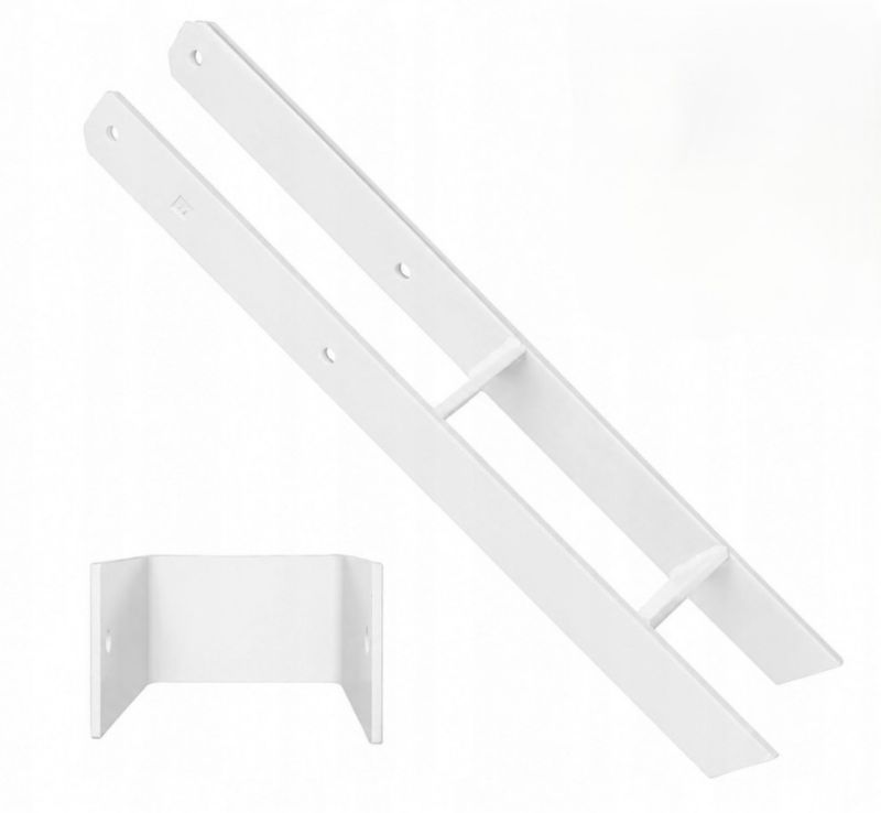 Podstawa Słupa Domax Wspornik,Kotwa H Do Wmurowania Psh 70X600X5Mm Biały 1szt.