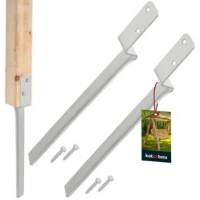 Podstawa słupa KOTARBAU do huśtawki wbijana uniwersalna 50 cm 2 szt.