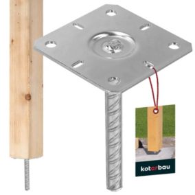 Podstawa słupa KOTARBAU do wmurowania 130x130x200 mm 1 szt.