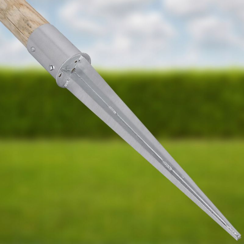 Podstawa słupa KOTARBAU okrągła wbijana 100 mm 8 szt.