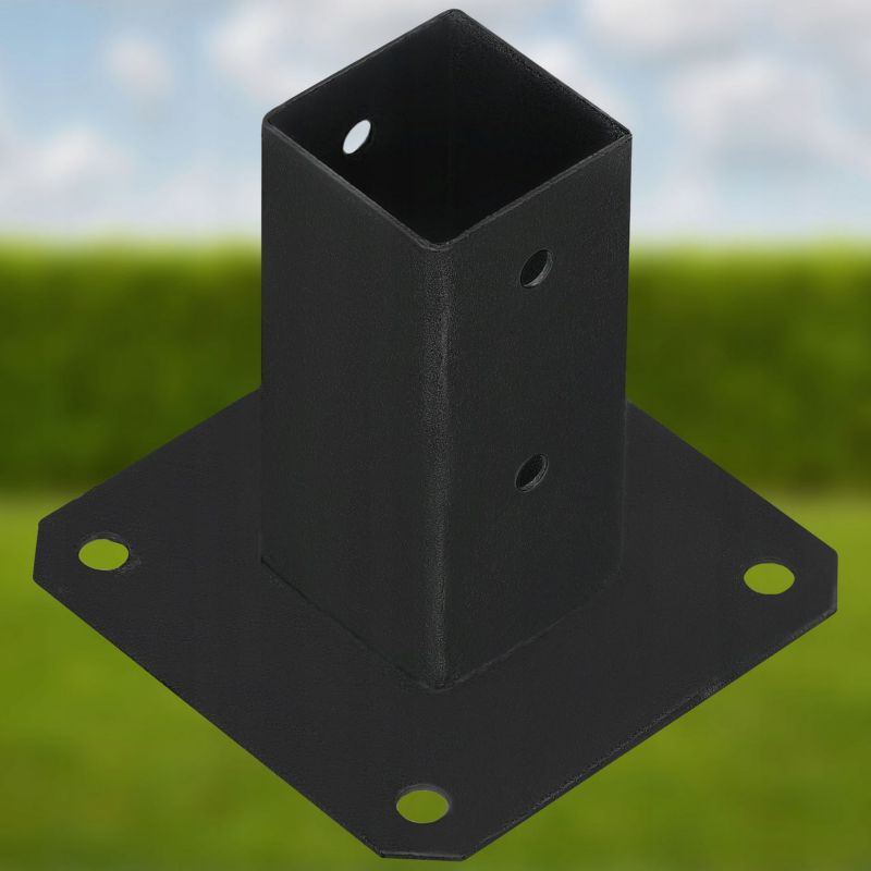 Podstawa słupa KOTARBAU przykręcana malowana proszkowo 50x50 mm 1 szt.