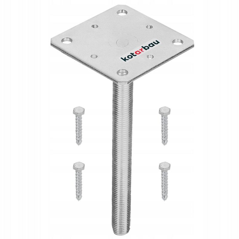 Podstawa słupa KOTARBAU psr-s ocynk 110x110 mm 1 szt.