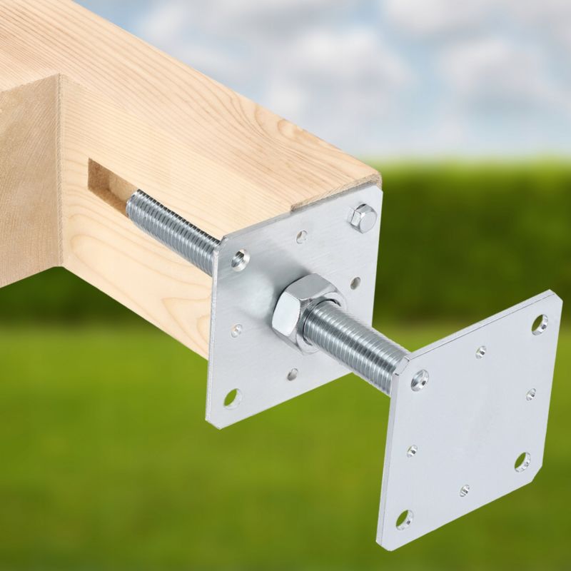 Podstawa słupa KOTARBAU regulowana pręt gwint 110x250 mm 6 szt.