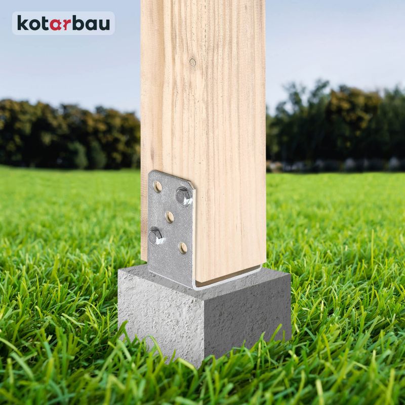 Podstawa słupa KOTARBAU u przykręcana 120 mm 1 szt.
