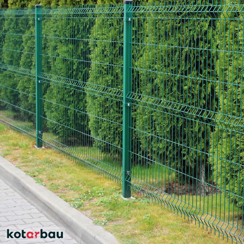 Podstawa słupa KOTARBAU wbijana do słupka panelowego 60x40 mm 2 szt.