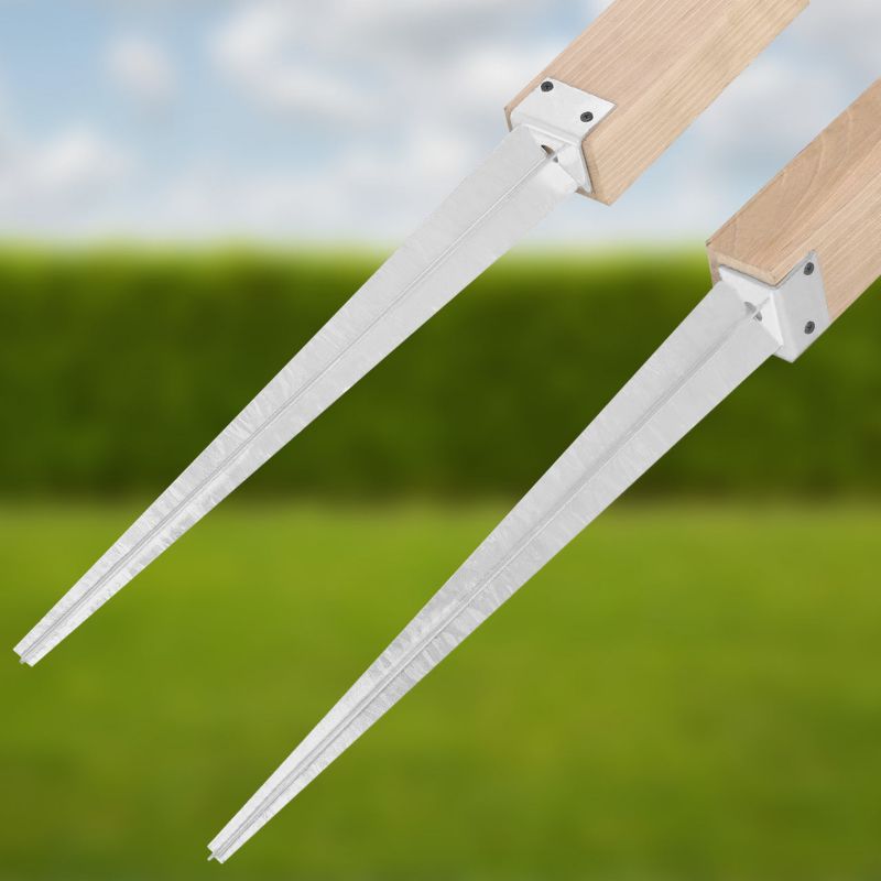 Podstawa słupa KOTARBAU wbijana kotwa wspornik typ l - 500 mm 1 szt.