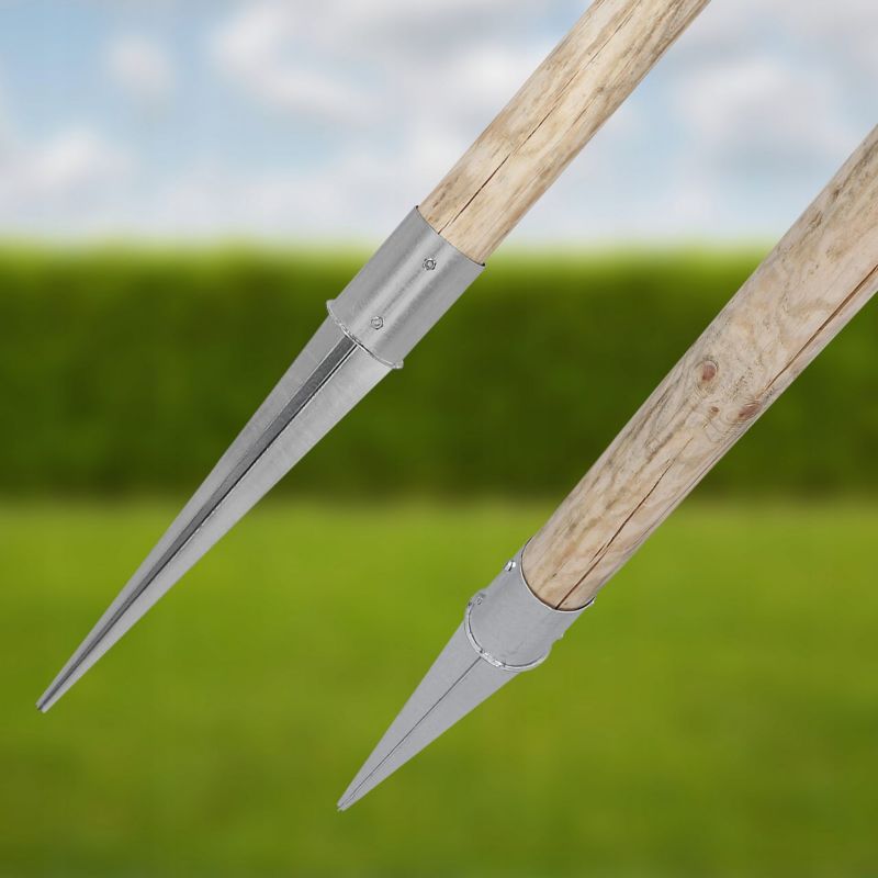 Podstawa słupa KOTARBAU wbijana wspornik kotwa 80 mm 8 szt.