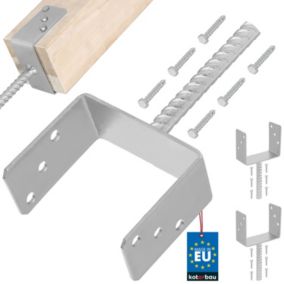 Podstawa słupa KOTARBAU z prętem do wmurowania 140 mm 2 szt.