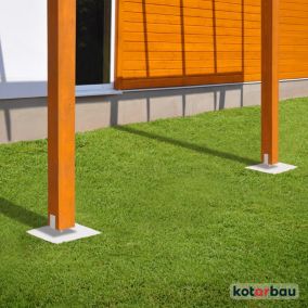 Podstawa słupa KOTARBAU z prętem do wmurowania 160 mm 2 szt.