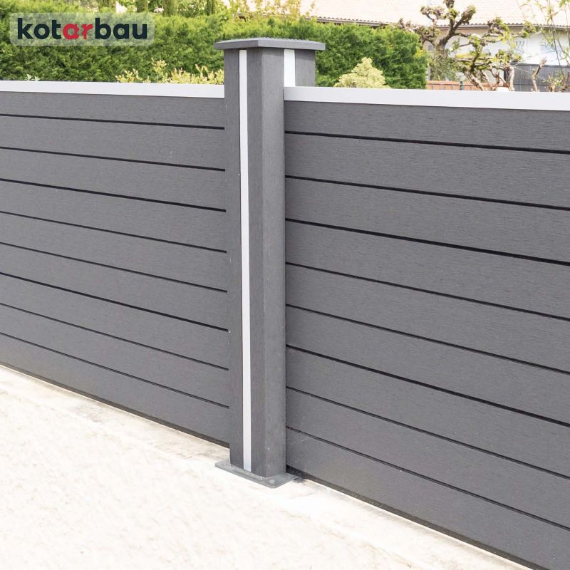 Podstawa słupka KOTARBAU bramowego ogrodzenia przykręcana 100x100 mm 1 szt.