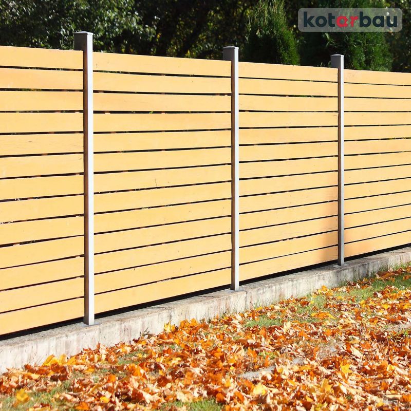 Podstawa słupka KOTARBAU bramowego ogrodzenia przykręcana 80x80 mm 1 szt.