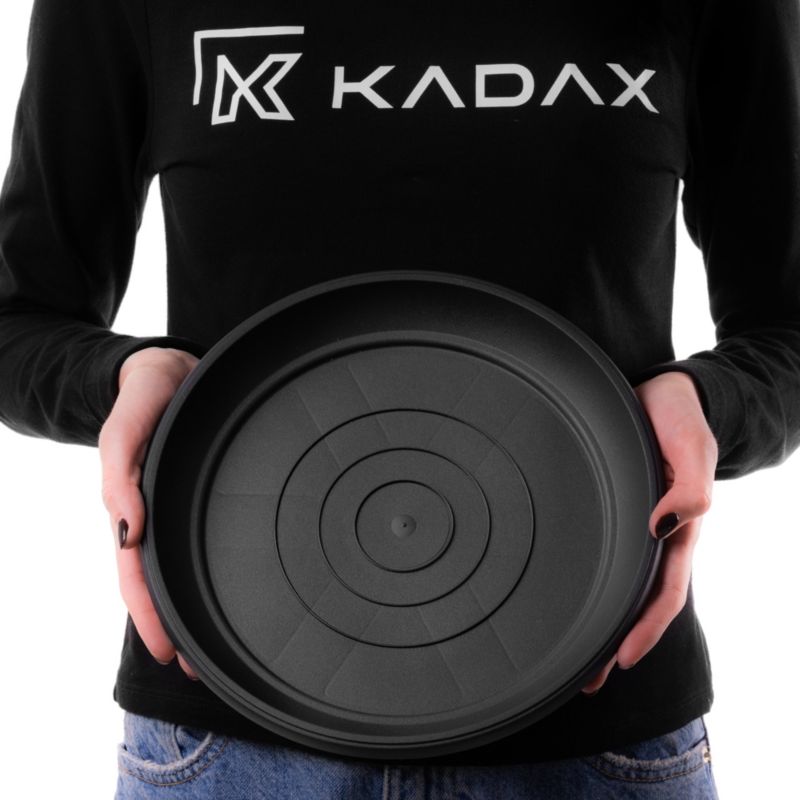 Podstawka KADAX do doniczek okrągła 25 cm antracyt 5 szt.