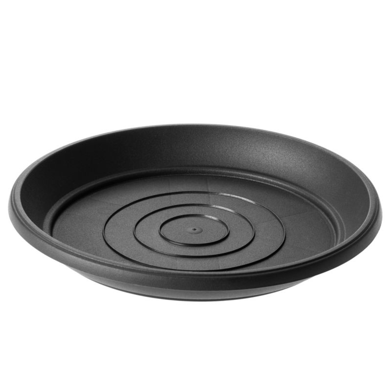 Podstawka KADAX do doniczek okrągła 25 cm antracyt 5 szt.