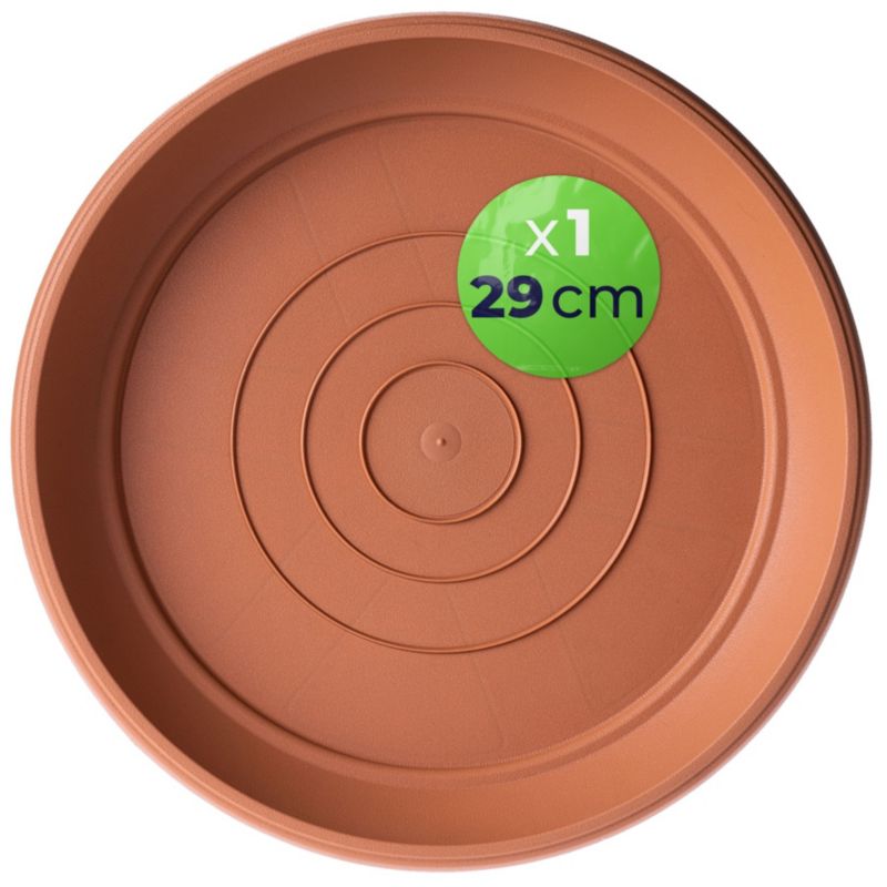 Podstawka KADAX do doniczek okrągła 29 cm terakota 1 szt.