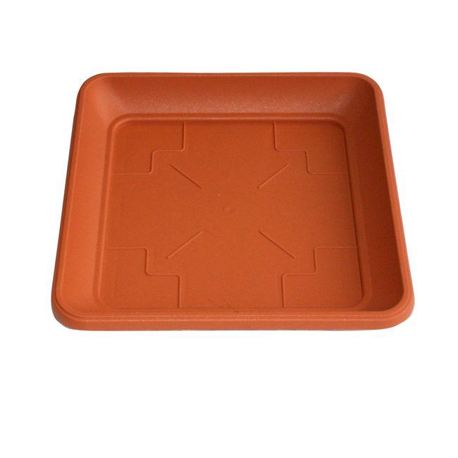 Prosperplast TERRA Base/Supporto per vasi Anthracite - 34x34x4,5 cm