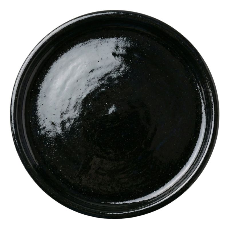 Podstawka pod doniczkę ceramiczna Provencelia Czarny, śr. 17 cm, mrozoodporna 1 szt.