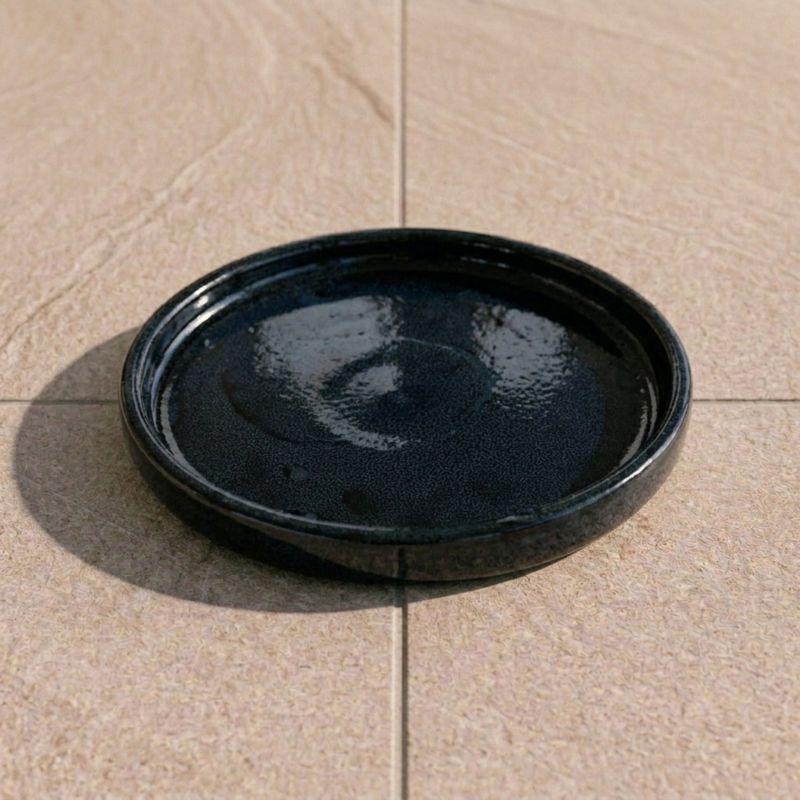 Podstawka pod doniczkę ceramiczna Provencelia Szafirowy, śr. 20 cm, mrozoodporna 1 szt.