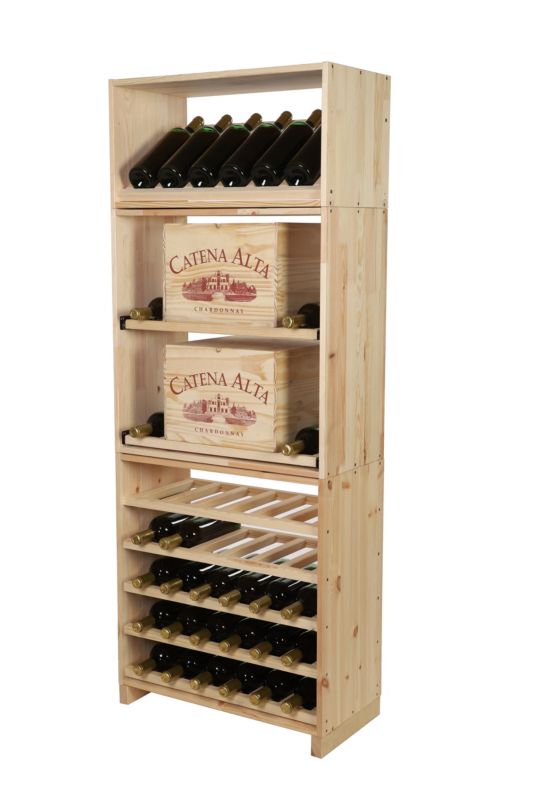 Podstawki do regału na wino MODO24 nóżki komplet 2 szt. naturalny 1 kpl.