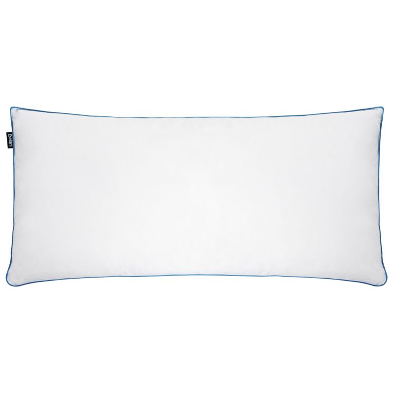 Poduszka Aneto Niska Kacze pióra i puch 40 x 80 cm Biały 1 szt.