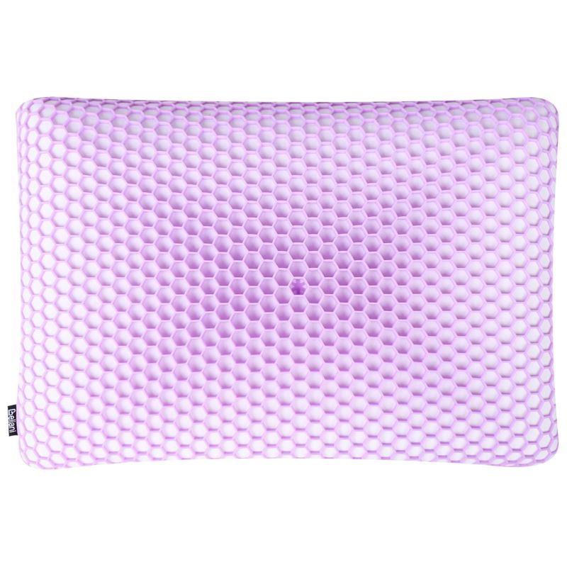 Poduszka Athos Niska Pianka memory 55 x 35 cm Fioletowy 1 szt.