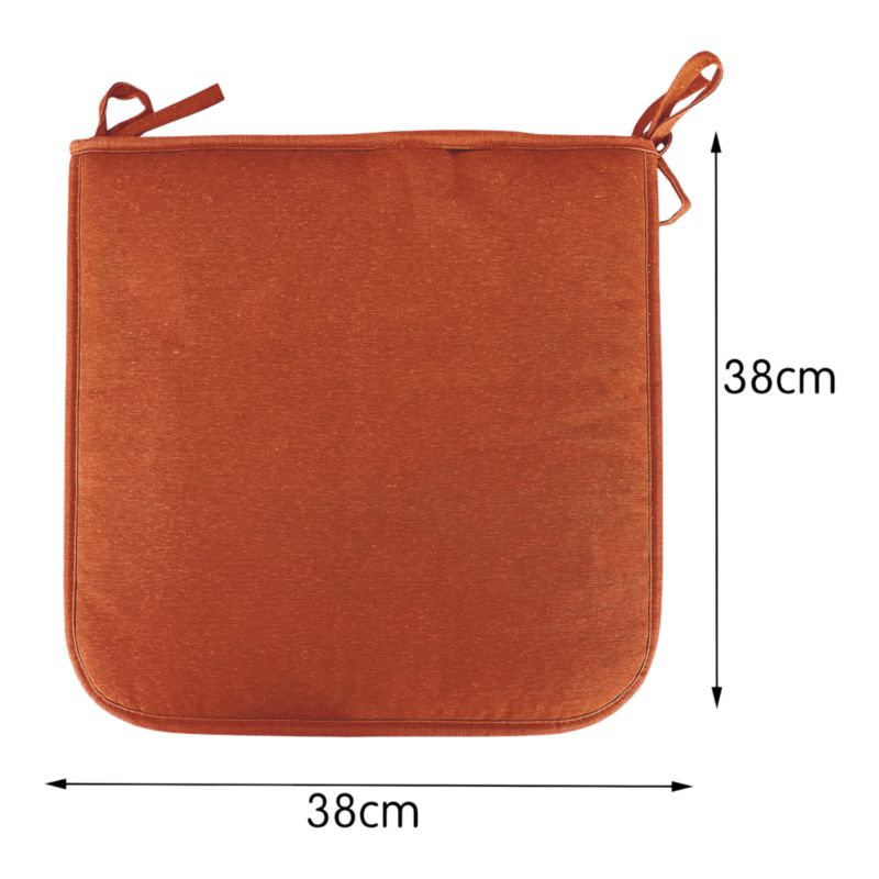 Poduszka Coco 38 x 38 cm mango