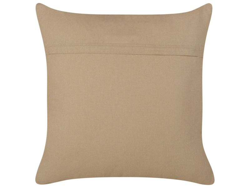 Poduszka dekoracyjna Collomia Boucle 45 x 45 cm Geometryczny Beżowy 1 szt.