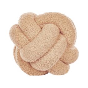 Poduszka dekoracyjna Jednolity Malni Boucle 19 x 19 cm Piaskowy 1 szt.