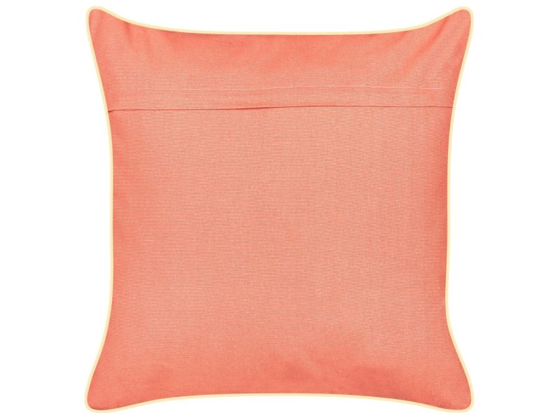 Poduszka dekoracyjna Laminaria Bawełna 45 x 45 cm Zwierzęcy Koralowy 1 szt.
