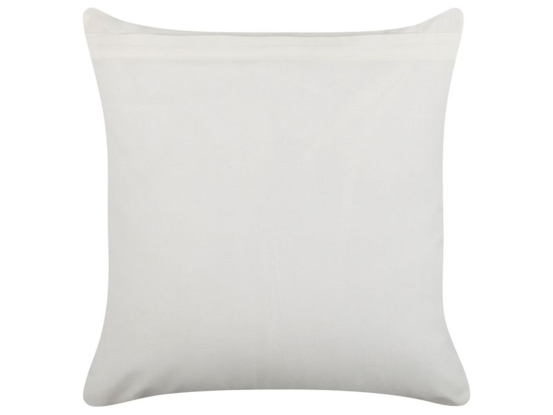 Poduszka dekoracyjna Larics Bawełna 45 x 45 cm Orientalny Druk blokowy Zielony 1 szt.