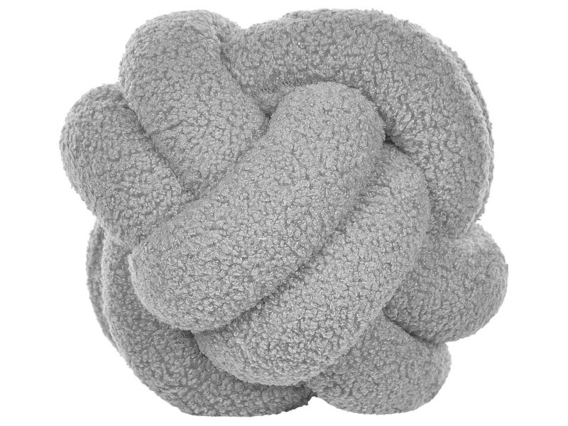 Poduszka dekoracyjna Malni Boucle 19 x 19 cm Jednolity Szary 1 szt.