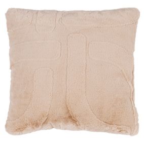 Poduszka dekoracyjna Multidecor Rabbit Jaquard 40 x 40 cm beżowa 1 szt.