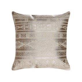 Poduszka dekoracyjna Oujda Bawełna 50 x 50 cm Geometryczny Różowe złoto 1 szt.