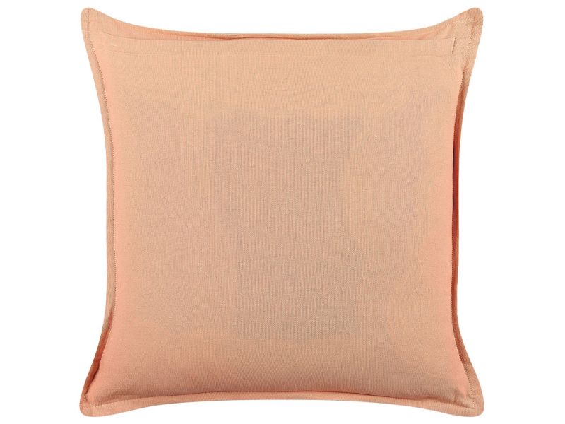 Poduszka dekoracyjna Rhodocoma Bawełna 45 x 45 cm Geometryczny Druk blokowy Różowy 1 szt.