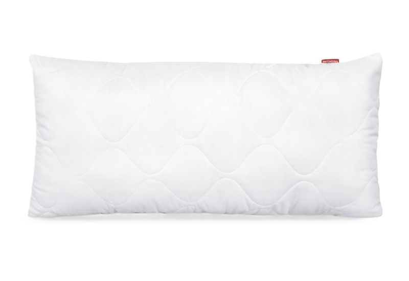 Poduszka do spania Aio Factory 80x40 cm antyalergiczna pikowana biała 1szt